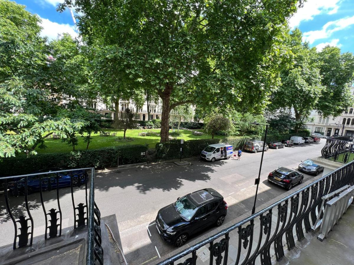 Hyde Park Studio Has Private Balcony With Tranquil Garden View Londra Exterior foto